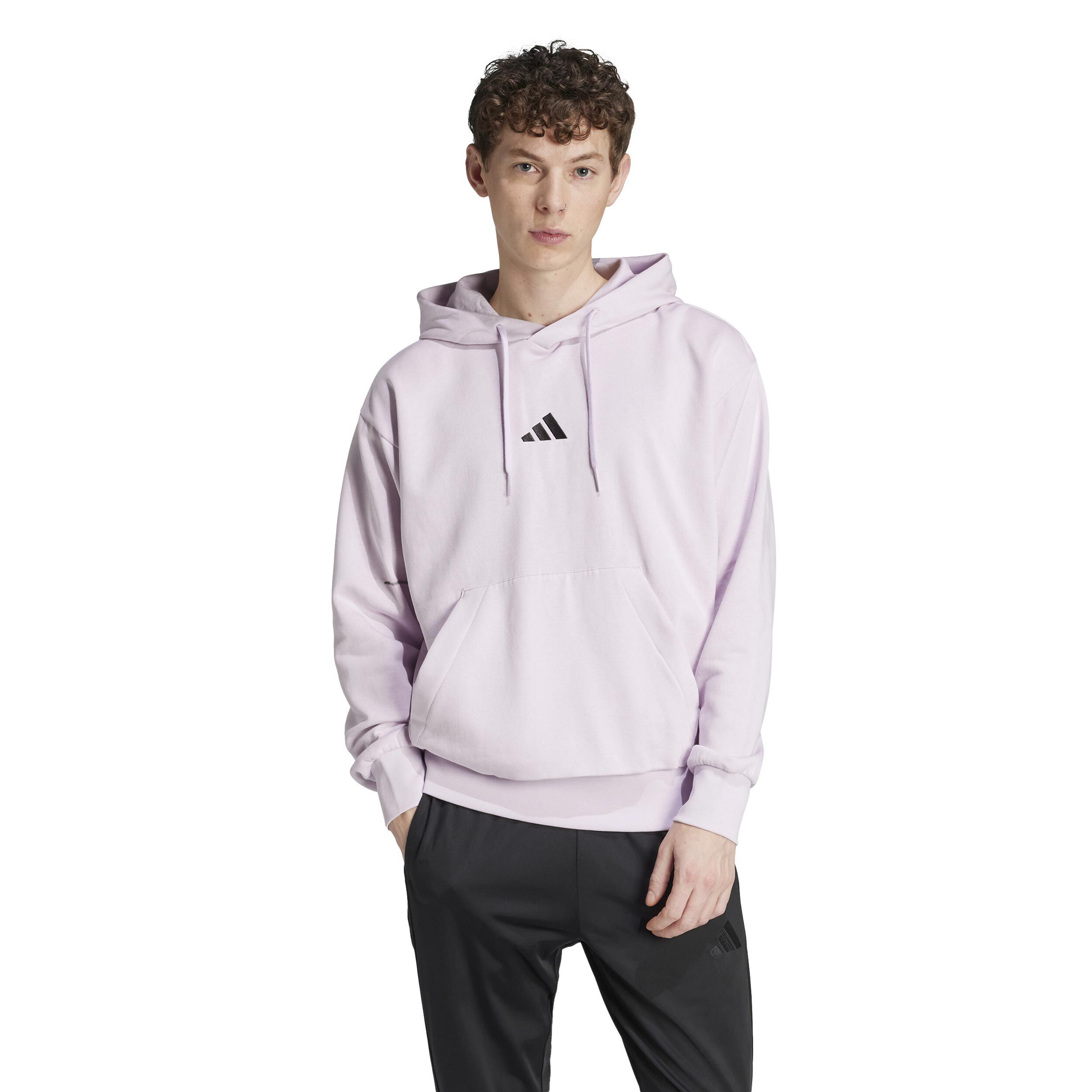 adidas Feelcozy Sweat À Capuche Hommes - Lilas