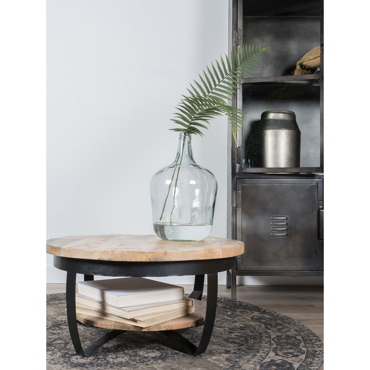 Salontafel Cilamon Zwart - Set van 2