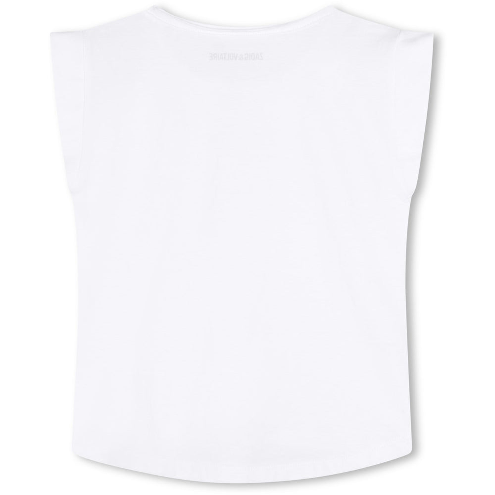 Køb Zadig & Voltaire White Short Sleeves T-Shirt