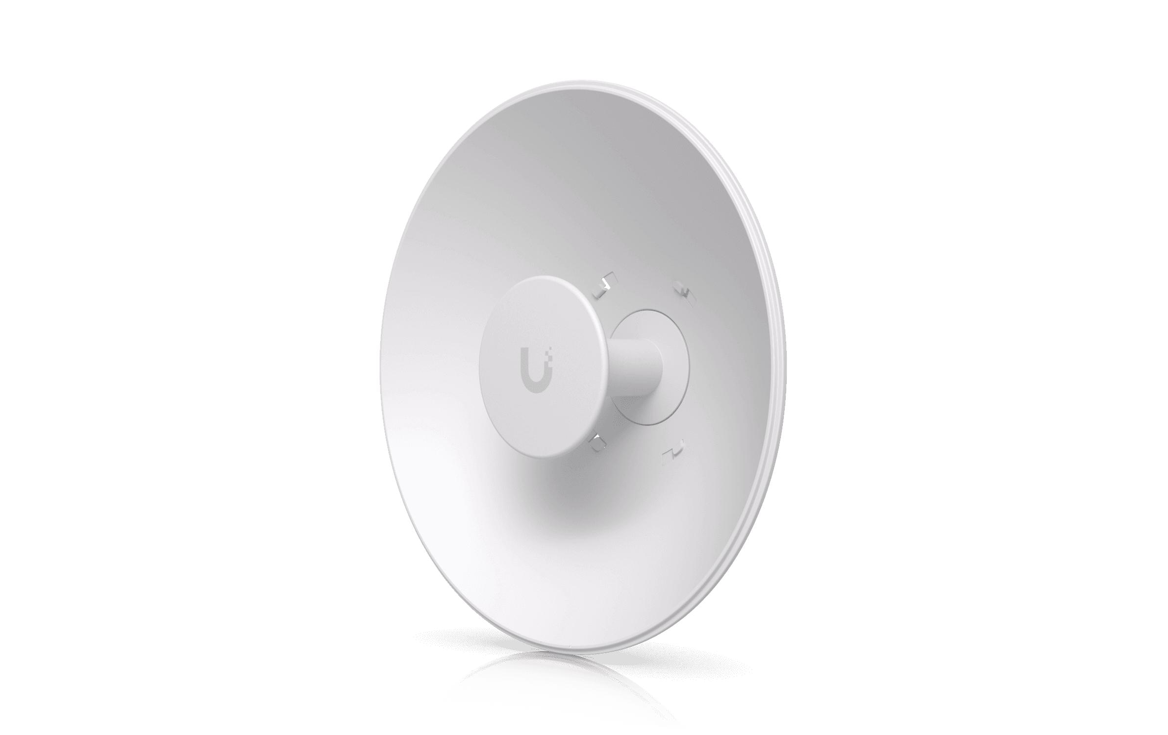 Richtstrahlantenne UISP-Dish-Mini 26 dBi<br>5-7 GHz Kompaktantenne mit 26 dBi Gewinn und Funk-Direktverbindung
