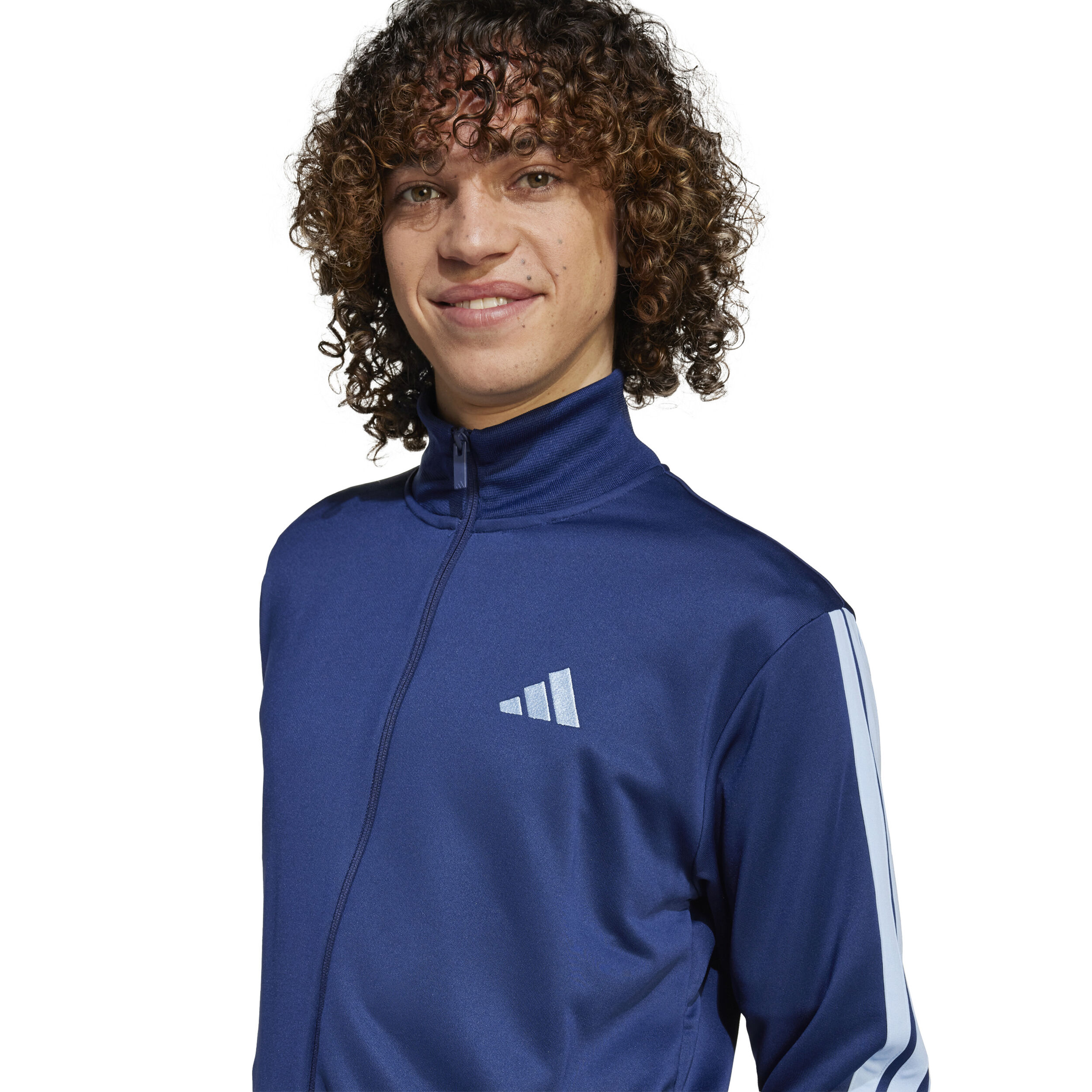 adidas 3 Stripes Woven Survêtement Hommes - Bleu Foncé