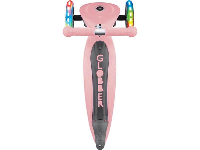 GLOBBER Scooter GO UP Foldable Plus Lights, Pastel Rosa Scooter