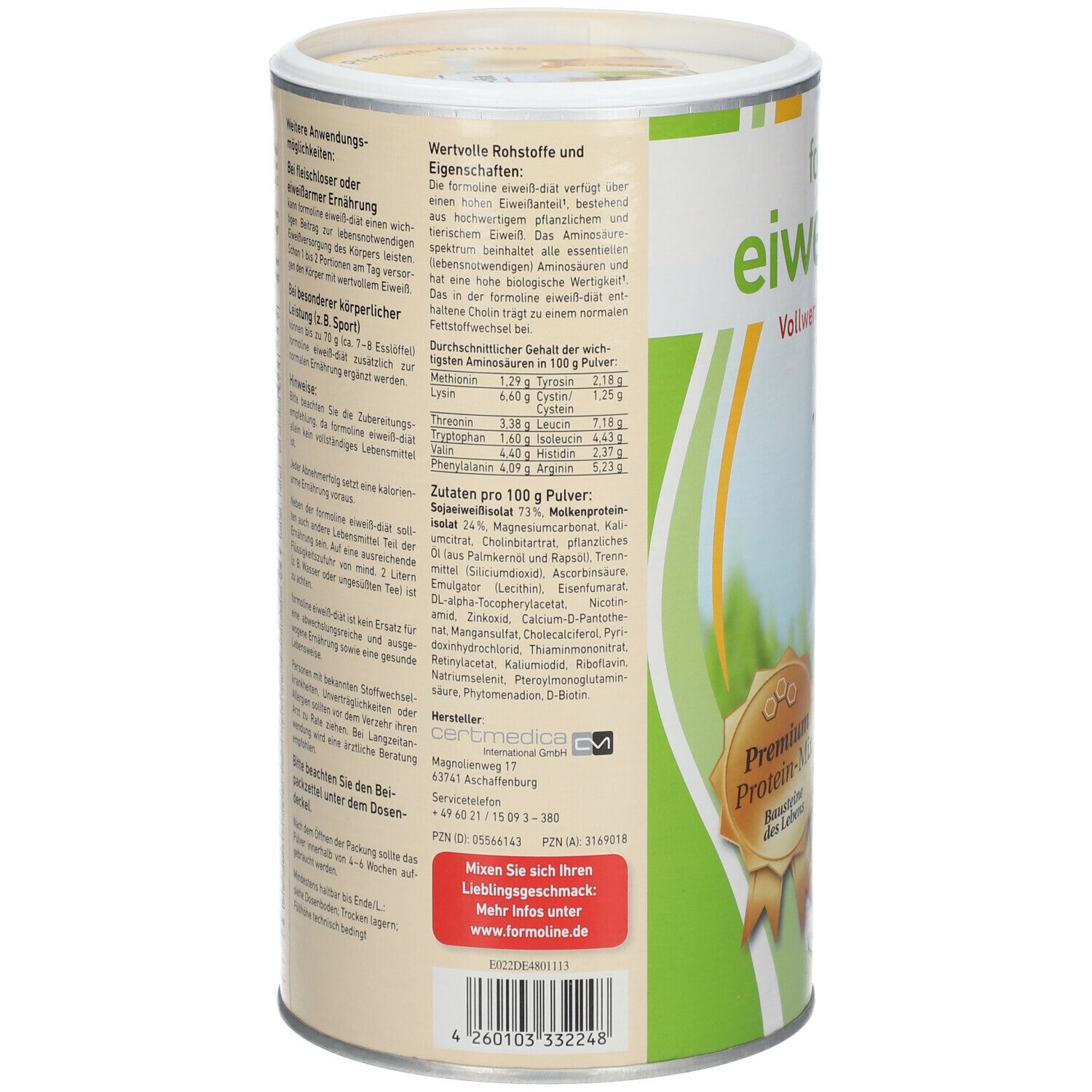 formoline eiweiß-diät Pulver