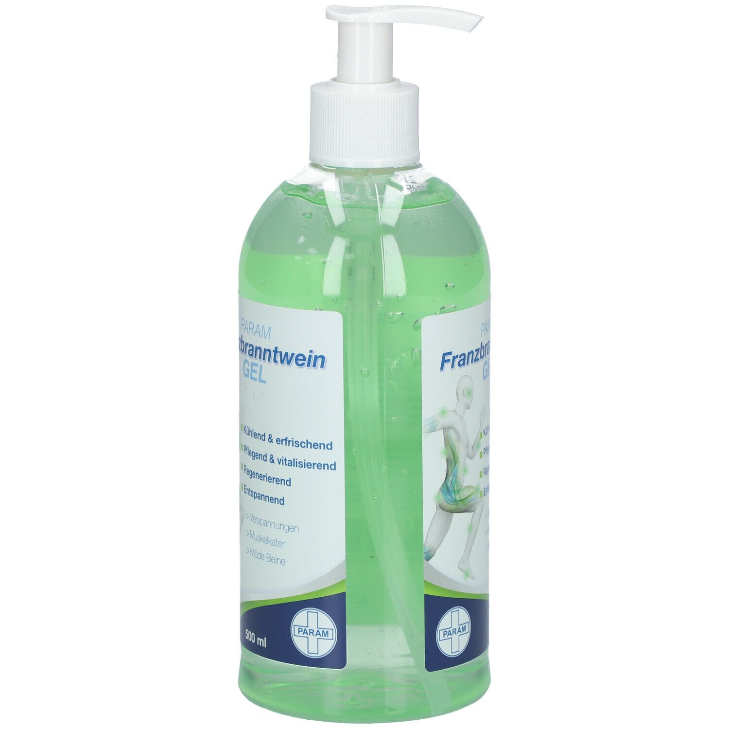 PARAM Franzbranntwein Gel Pump-Spender