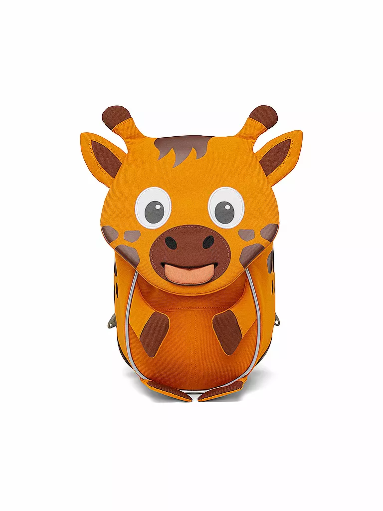 AFFENZAHN Kinder Rucksack Kleiner Freund - Giraffe orange