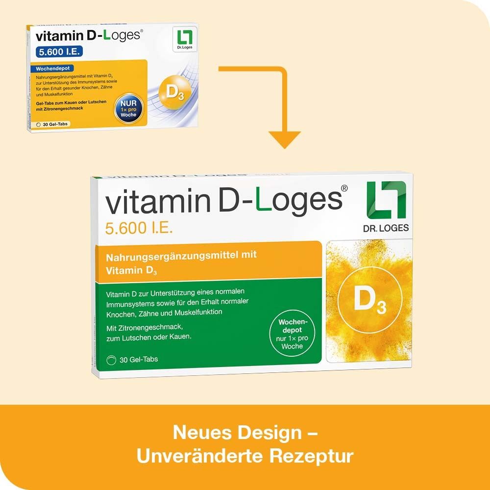 vitamin D-Loges® 5.600 I.E.
