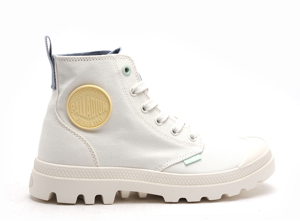 Palladium boots bottine femme pampa monopop blanc