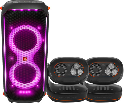 JBL Partybox 710 + 2x JBL Partylight Beam