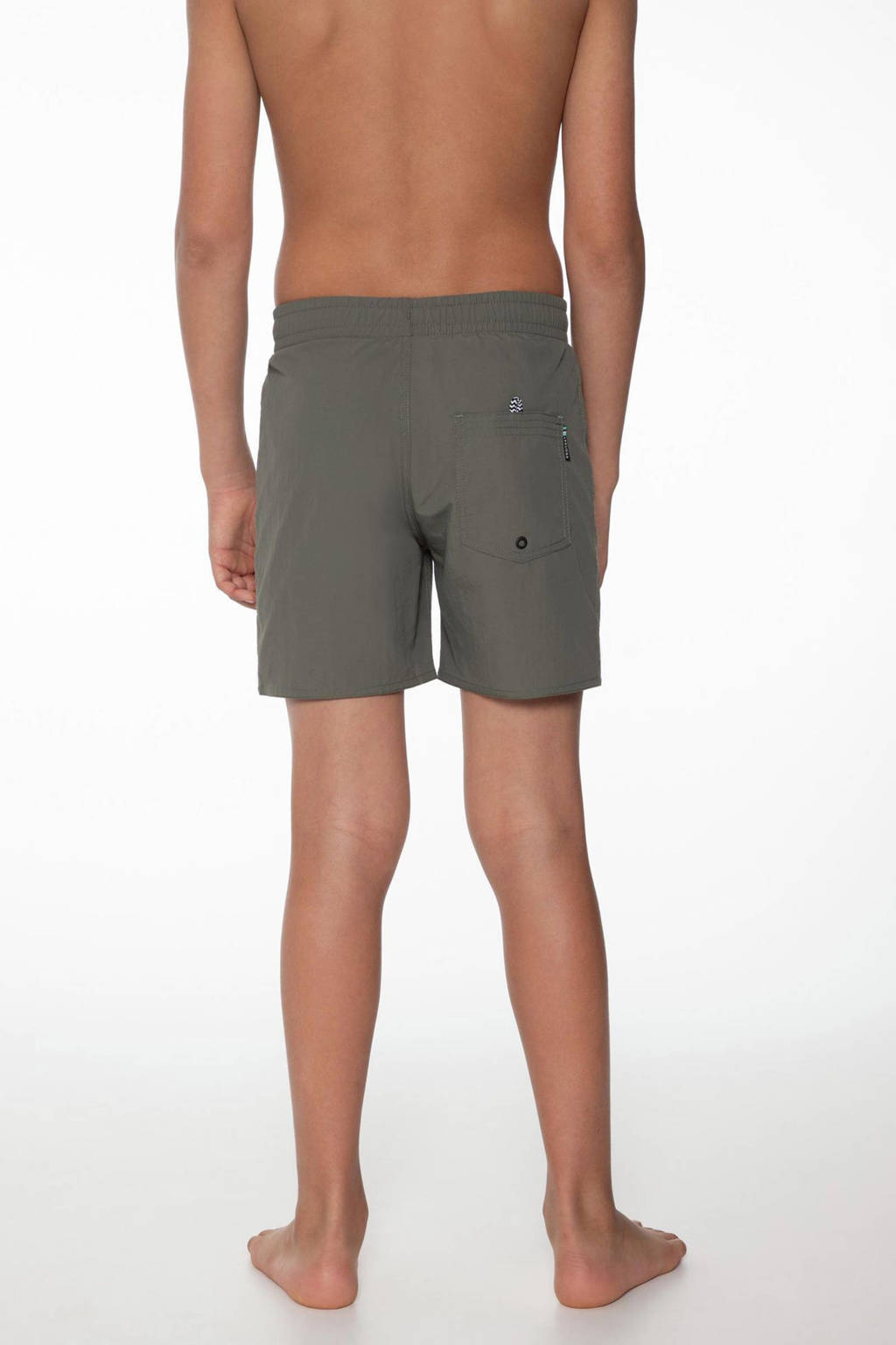zwemshort CULTURE JR donkergroen