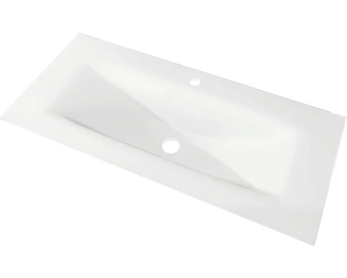 Baden Haus Tessin wastafelmeubel 101 x 46 cm glanzend wit 82414