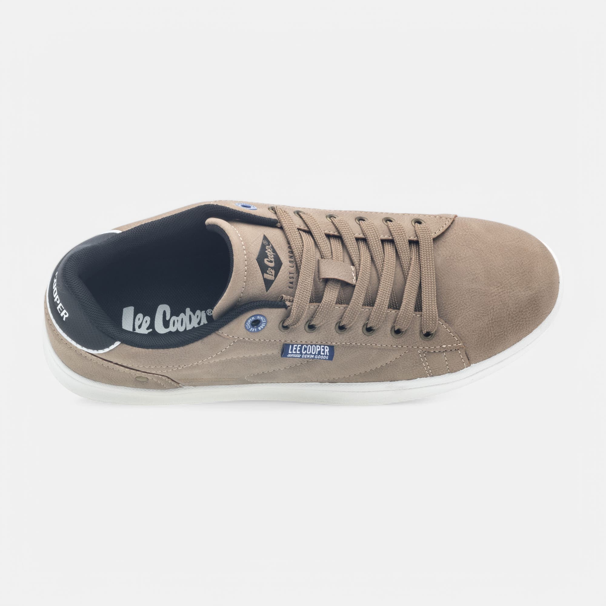 Baskets basses Homme taupe