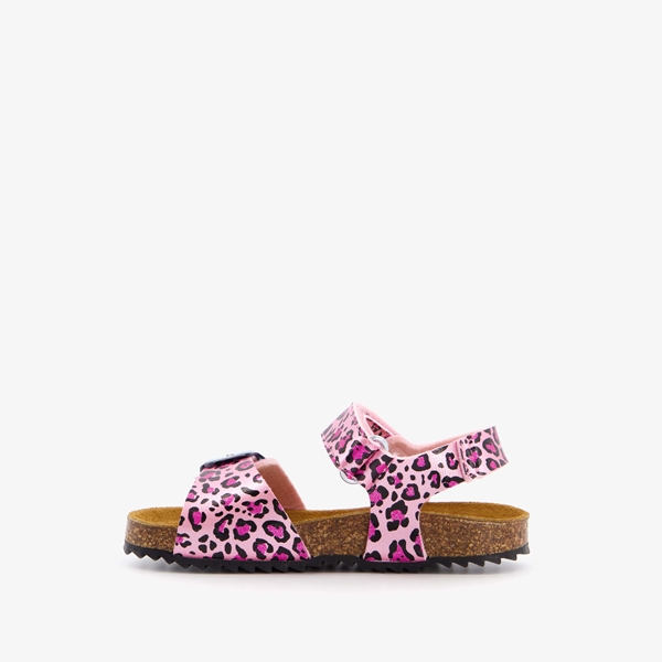 Hush Puppies meisjes bio sandalen luipaardprint