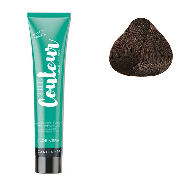 Coloration sans ammoniaque The Couleur 6.77 blond foncé marron intense