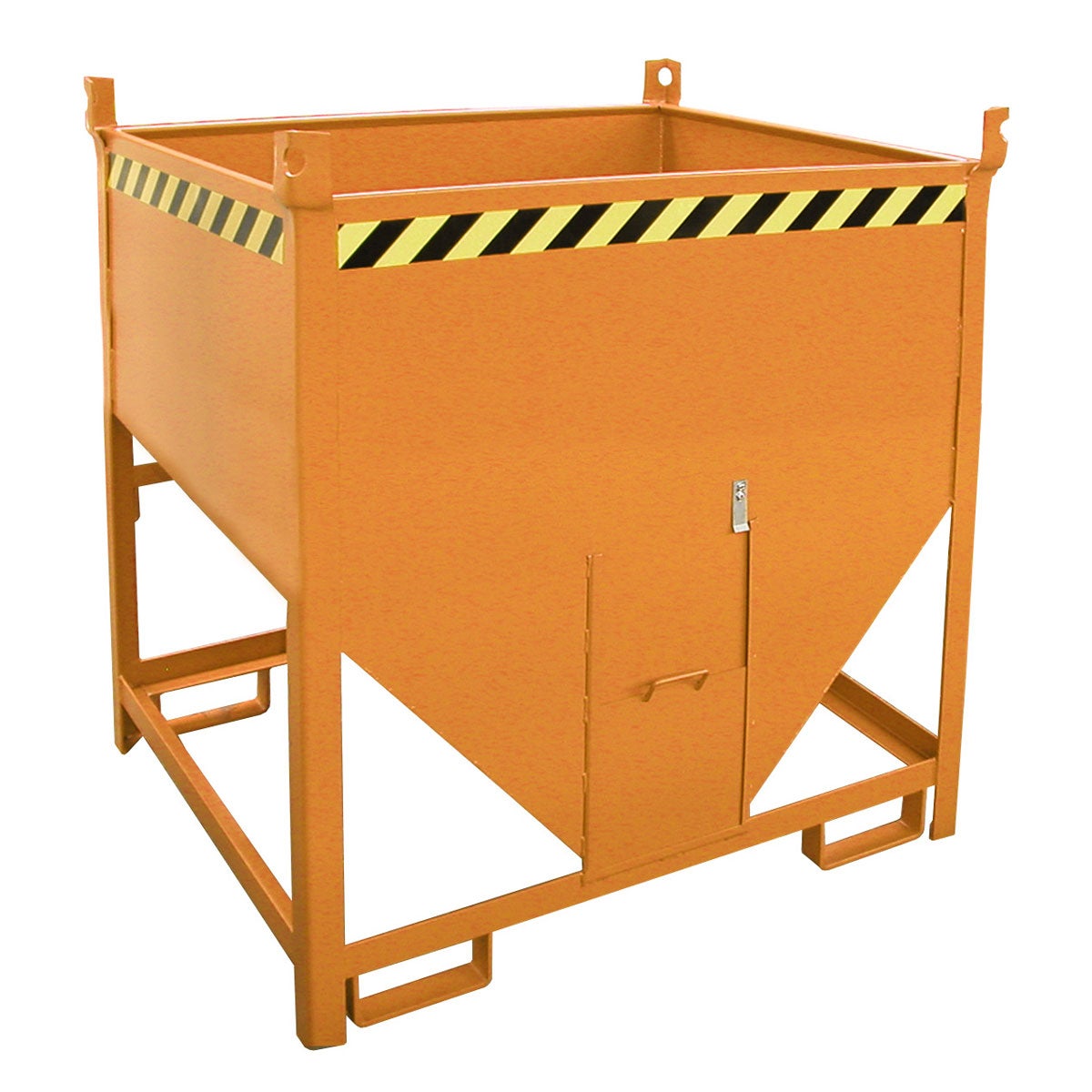 Bauer silocontainer SGS 75, gelakt, geeloranje