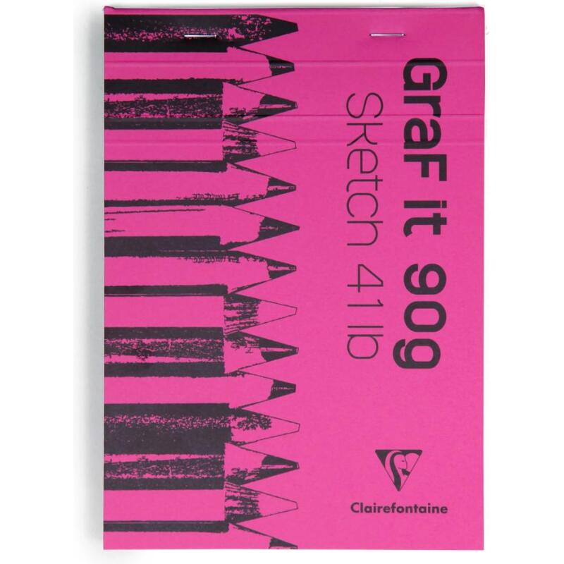 GraF'it bloc agrafé 80F A7 90g - Aléatoire