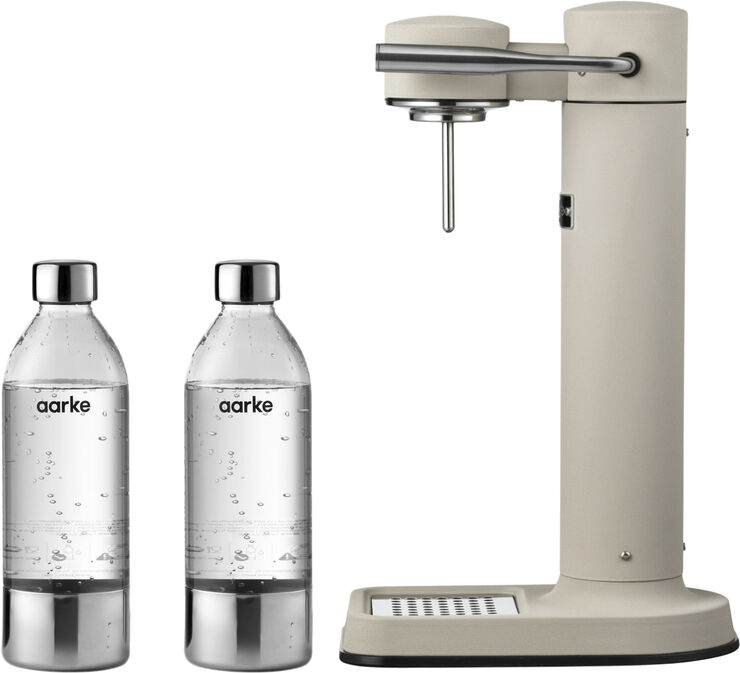 Aarke Kitchenware Carbonator 3 III INT Bundle C3 Sand