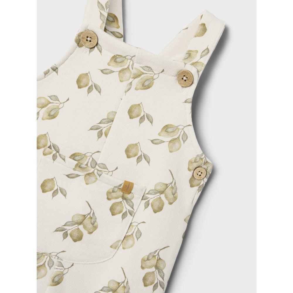 Køb Lil'Atelier Turtledove Lemons Nbnjobo Kio Loose Sweat Overall Lil