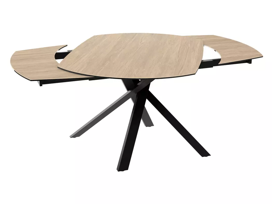 Esstisch mit Auszug Kheops 120/180 x 90 cm