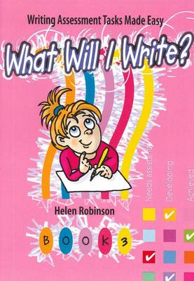 What Will I Write (Paperback)