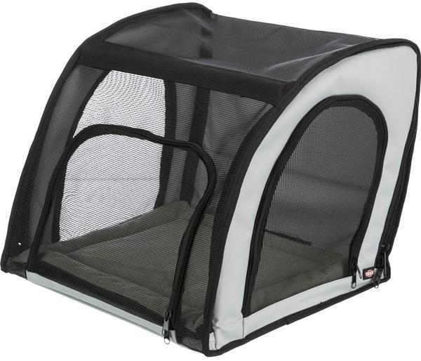 Trixie Autositz, grau/schwarz, ca. B44/H37/T40