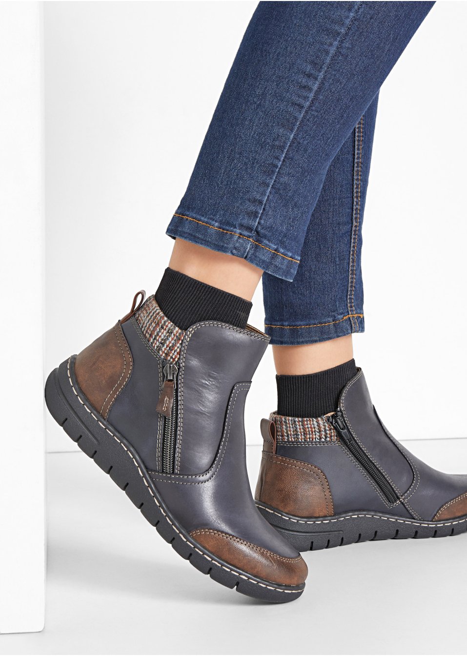 Boots en cuir