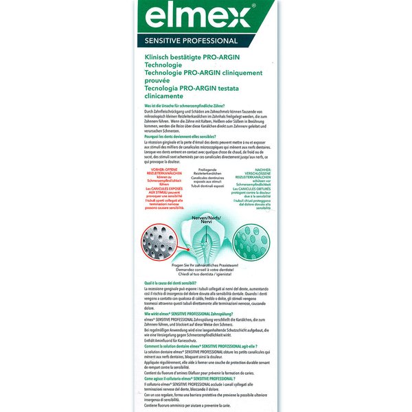 elmex SENSITIVE PROFESSIONAL Zahnspülung (400 ml)