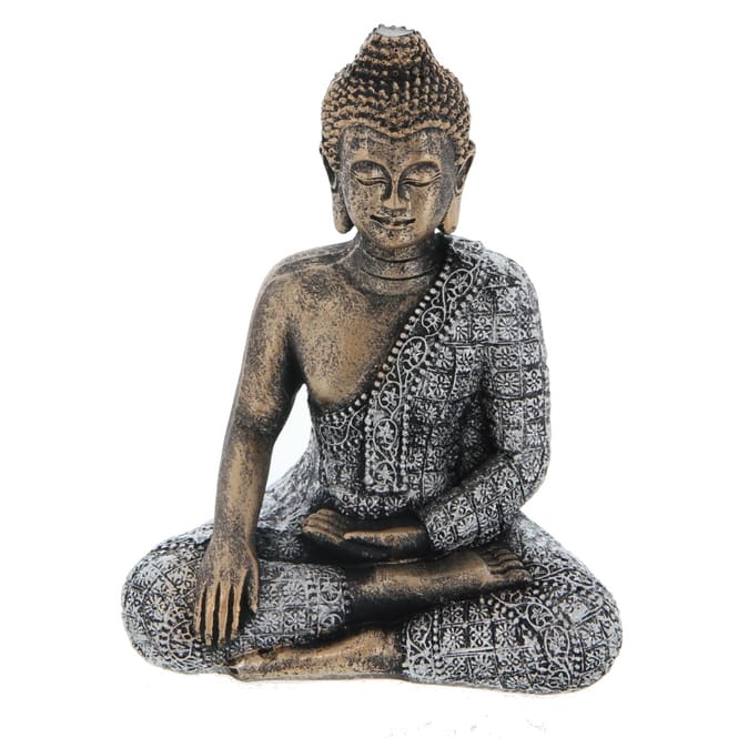 Buddha - aus Polyresin - ca. 9,5 x 6 x 13,5 cm