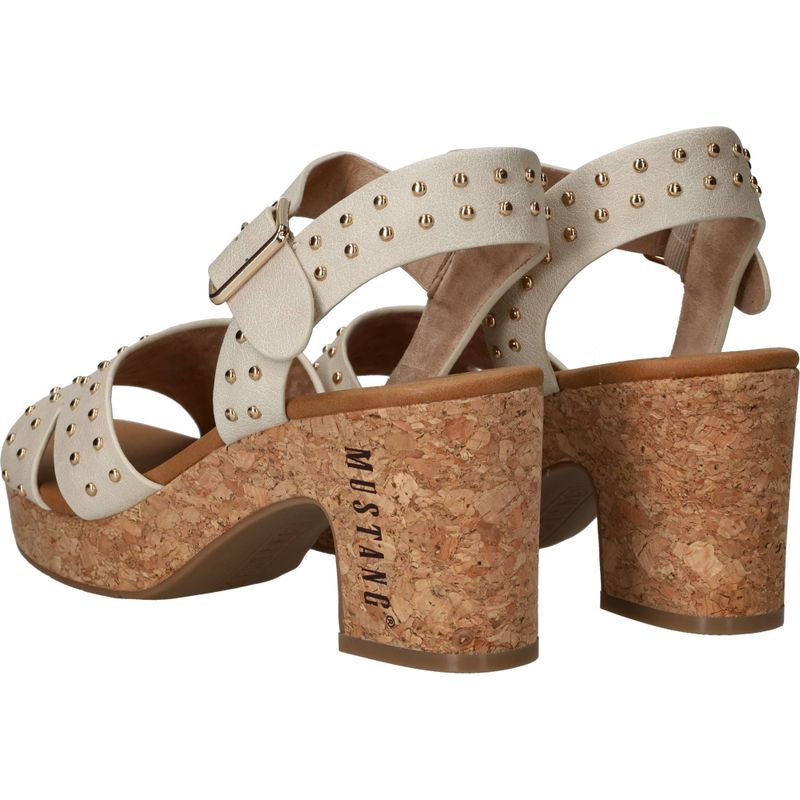 Mustang Sandalettes Beige Dames