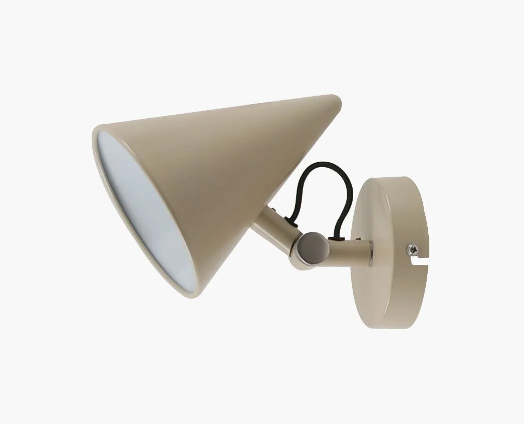 Vegglampe khaki - 22x13x15,6 cm