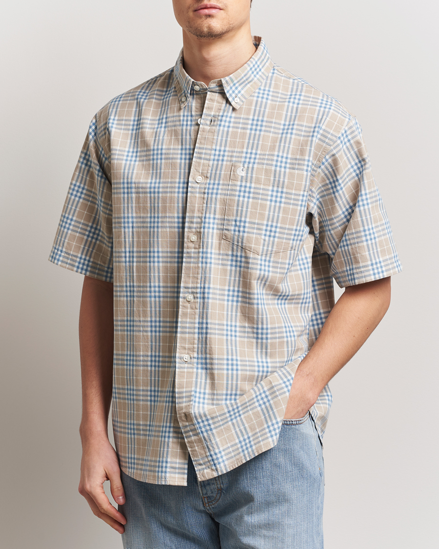 Carhartt WIP Niven Short Sleeve Checked Shirt Niven