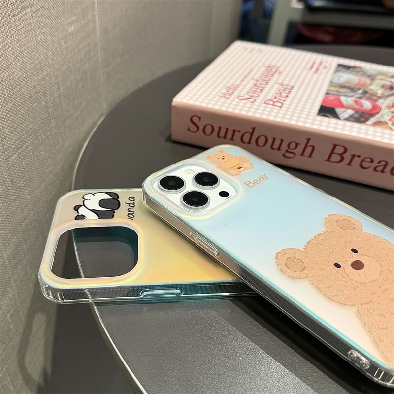 Elliure - Dieren telefoonhoesje / bandje / set - iPhone 16 Pro Max / 16 Pro / 16 Plus / 16 / 15 Pro Max / 15 Pro / 15 Plus / 15 / 14 Pro Max / 14 Pro / 14 Plus / 14 / 13 Pro Max / 13 Pro / 13 / 13 Mini