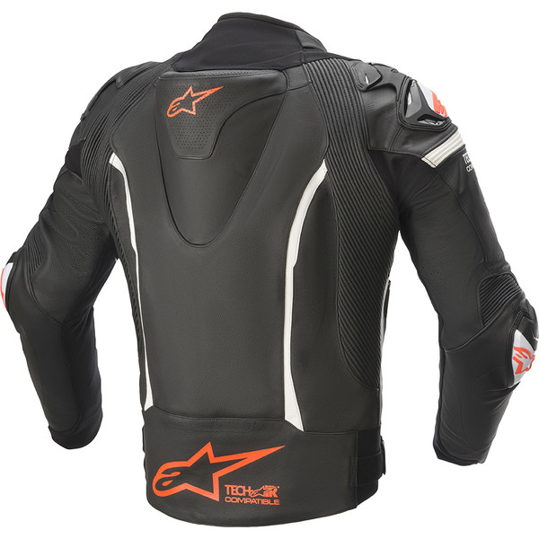 Alpinestars - Blouson GP Pro V2 - Tech-Air™ Noir / Blanc / Rouge fluo