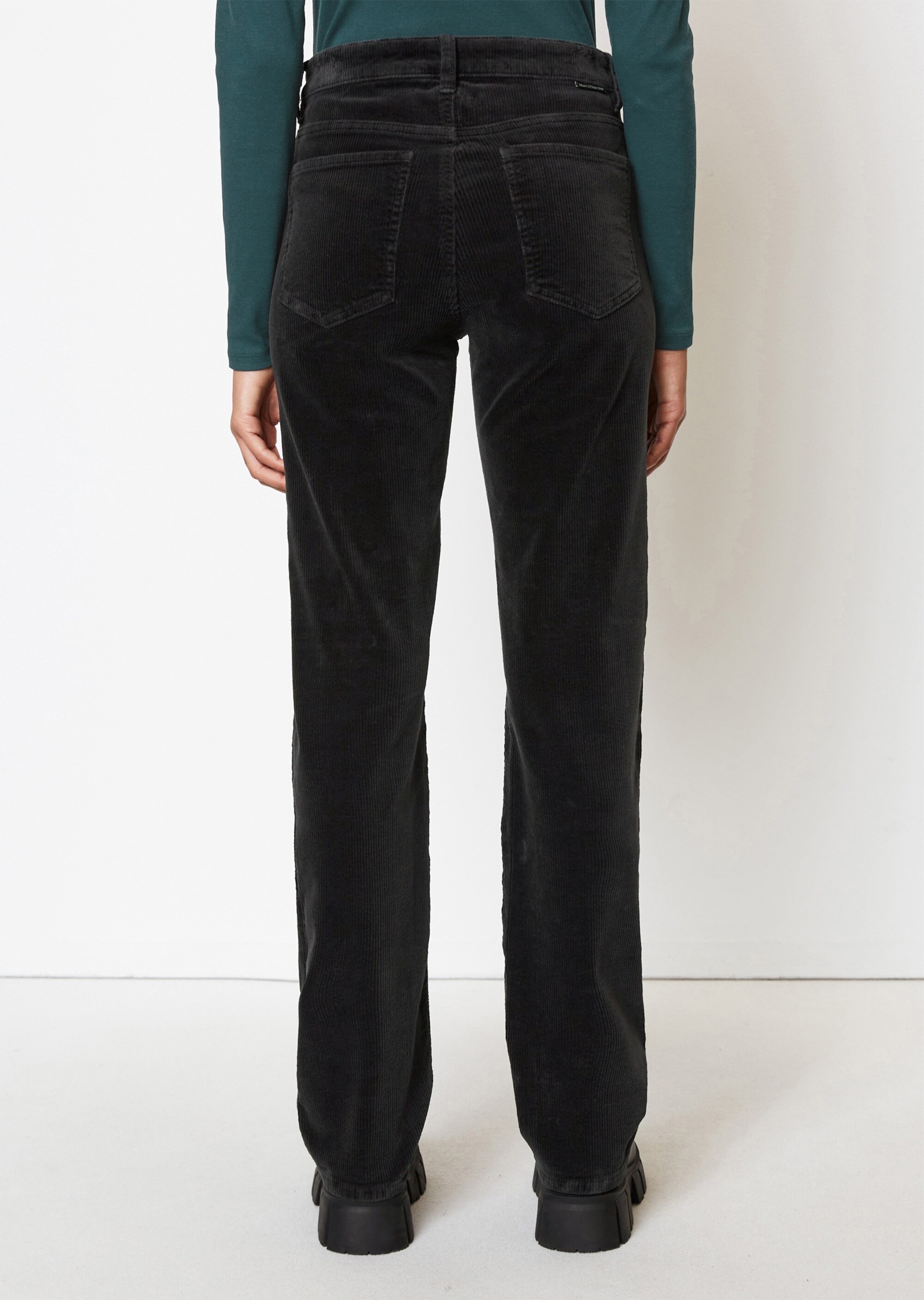Cordhose straightaus Organic Cotton Stretch