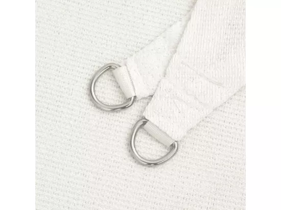 Voile d'ombrage 160 g/m² Blanc 5x7x7 m PEHD