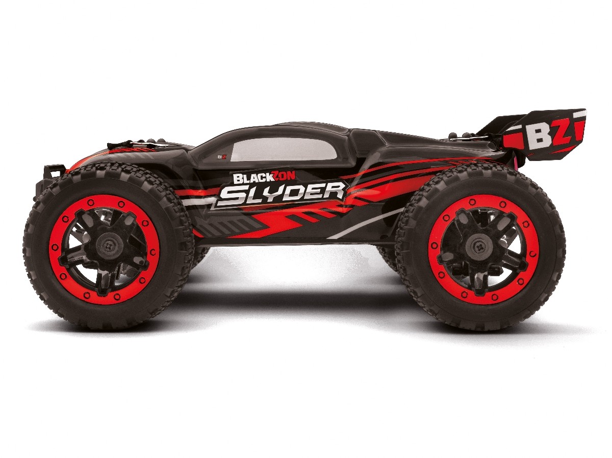 BLACKZON - Slyder ST 1/16 4WD Electric Stadium Truck - Rød