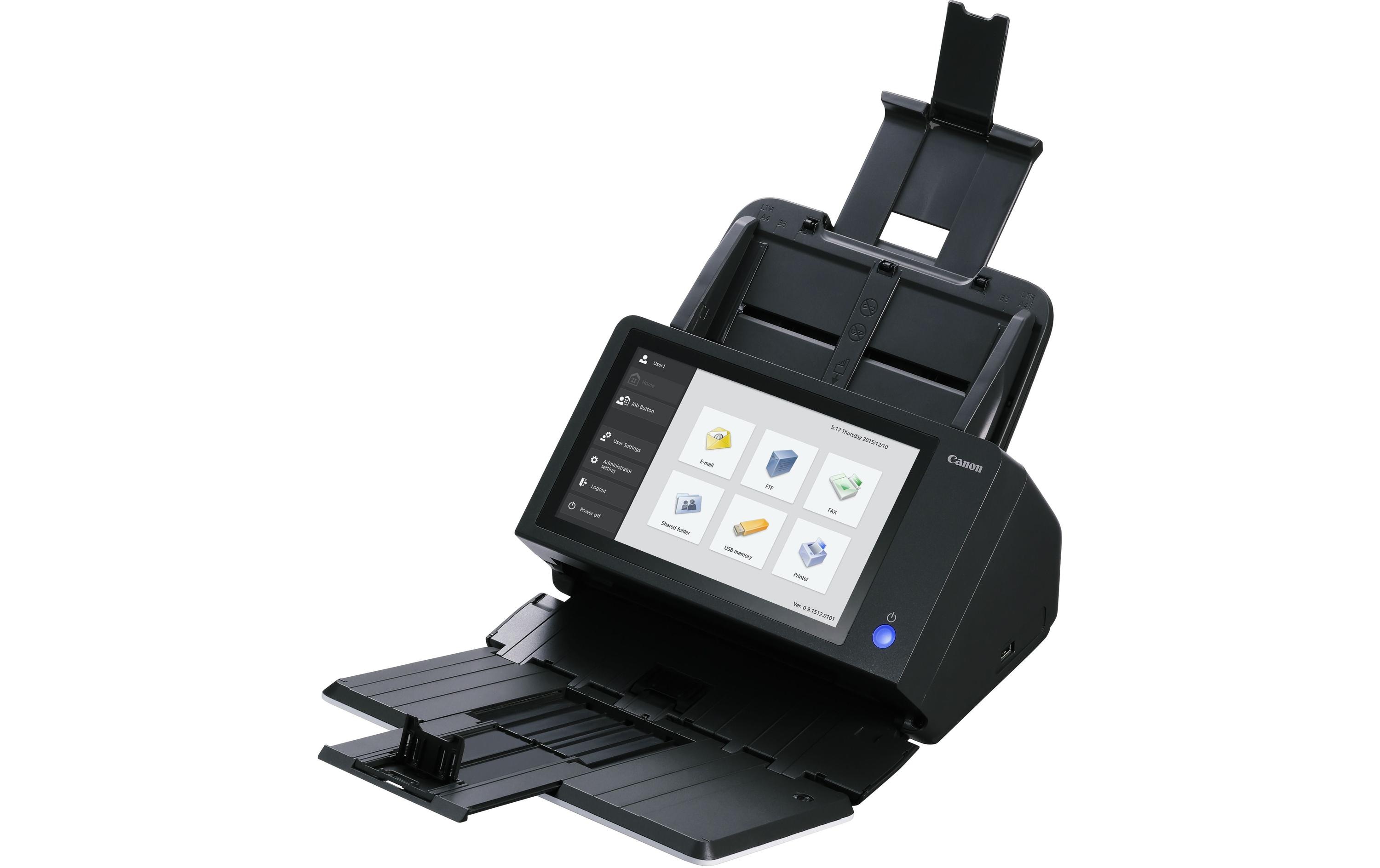 Dokumentenscanner ScanFront 400<br>Unabhängiger, schneller Netzwerk-Dokumentenscanner