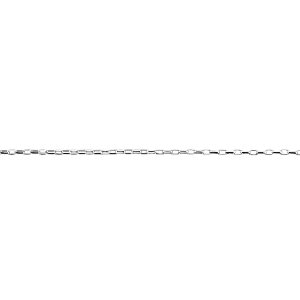 Collier Claudine Maille Forcat Argent Blanc