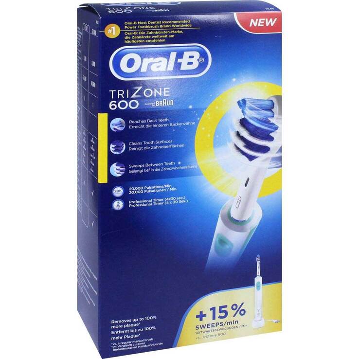 ORAL B Trizone 600 Standard Zahnbürste, 1 St