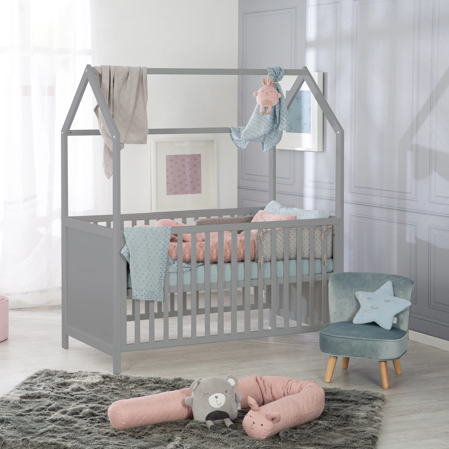 roba Hausbett 70 x 140 cm taupe
