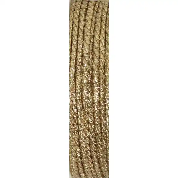 Geschenkband Kordel gold Glitzer