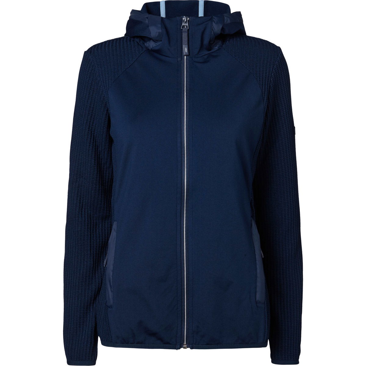 CMP Knit Tech Fix Hood Fleecejakke Dame