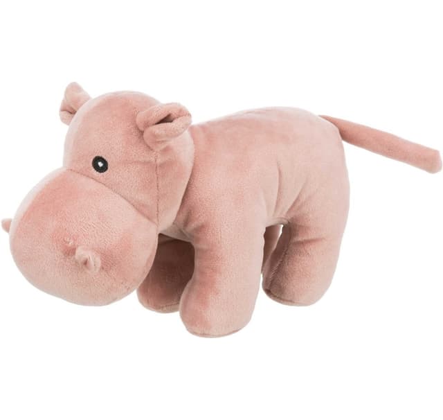 Legetøj til hunde Flodhest, plys, 25 cm