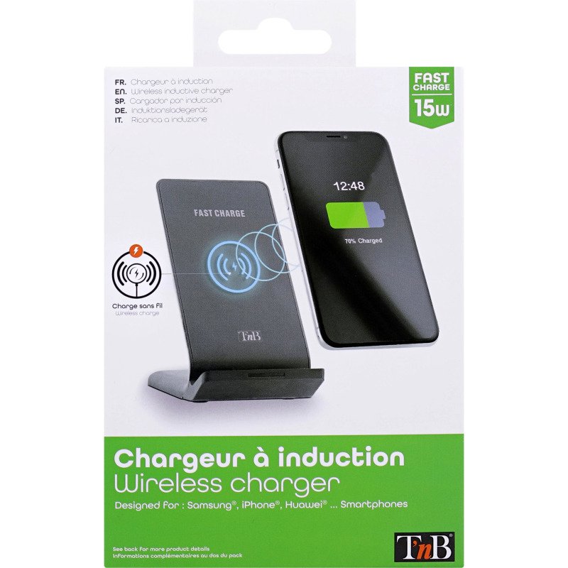 Chargeur à induction 15 W T'nB