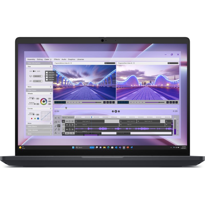 DELL Pro Max 16 MC16250 Intel Core Ultra 7 265H Station de travail mobile 40,6 cm (16