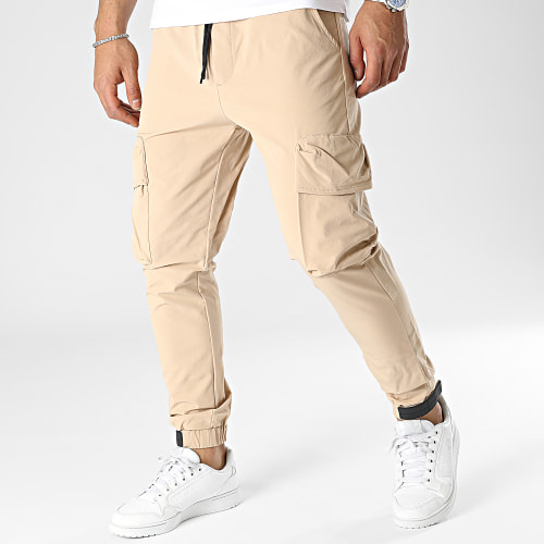 Pantalon Cargo Beige