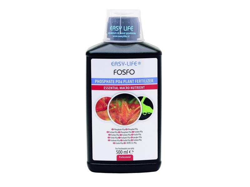 Easy Life Pflanzenpflege Fosfo, 500 ml Phosphatzusatz für Pflanzenaquarien