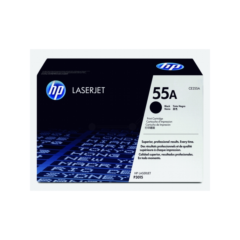 HP 55A (CE255A) Toner, schwarz