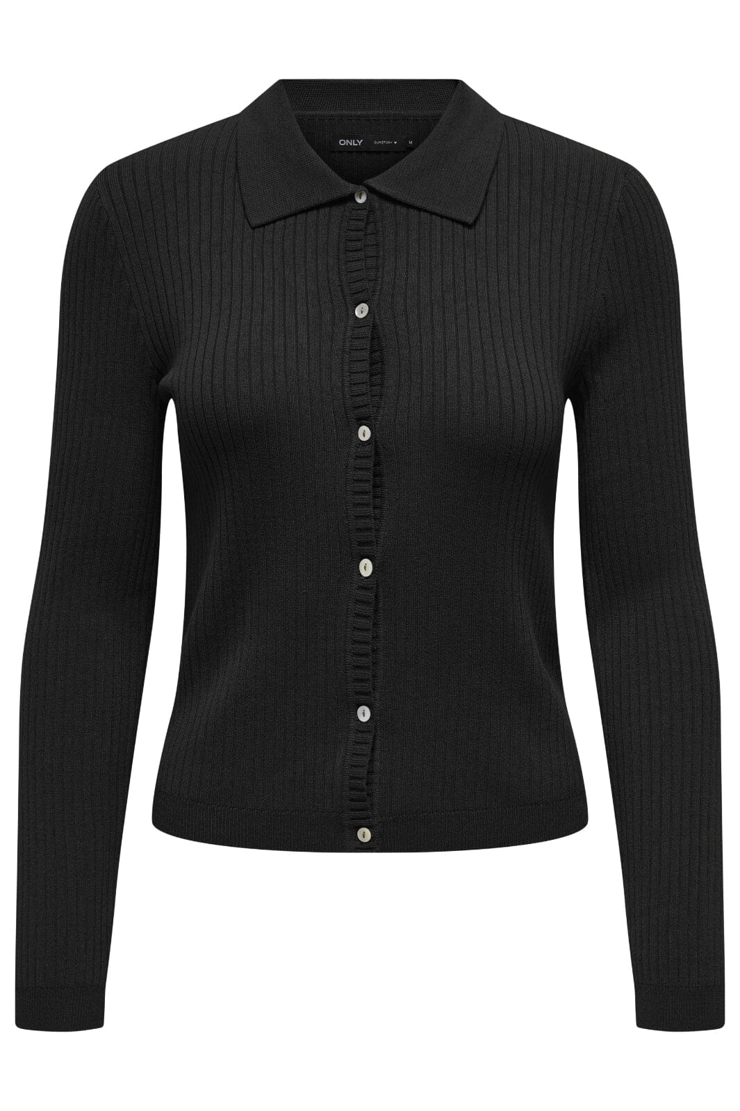 Only Onlkaya Ls Polo V-Neck Cardigan Knt 15344842 4717431 black