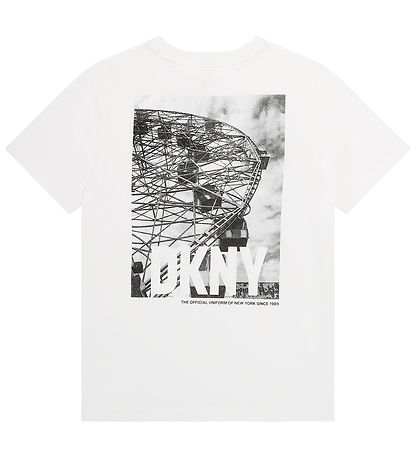 DKNY T-Shirt - Weiß m. Fotodruck