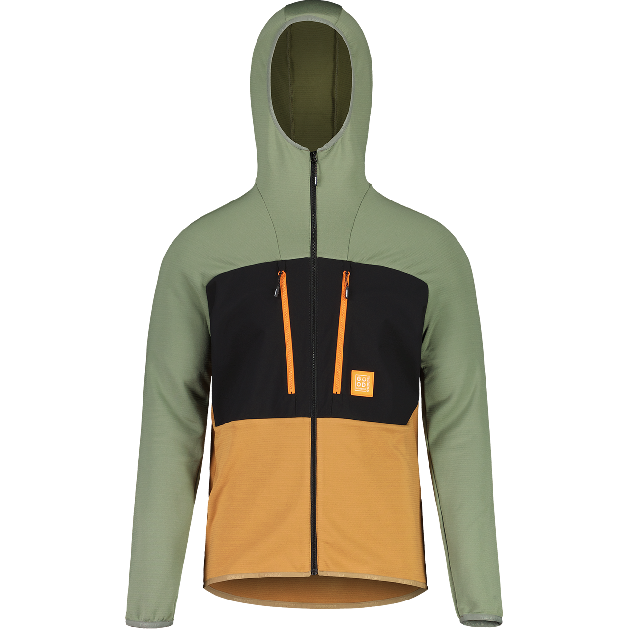 Maloja Herren Fleece Hybridjacke MOOSm frosty green multi | Midlayer | Skitourenbekleidung | Herren | XSPO-Fashion